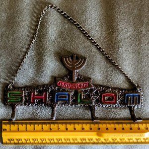 VTG Brass Wall-Mounted Key Holder